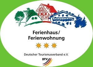 3-Sterne-Klassifizierung des DTV für Ferienwohnungen